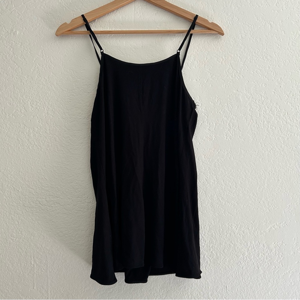 White House Black Market Black Cami with Chain Detail - Size S - Picture 2 of 6